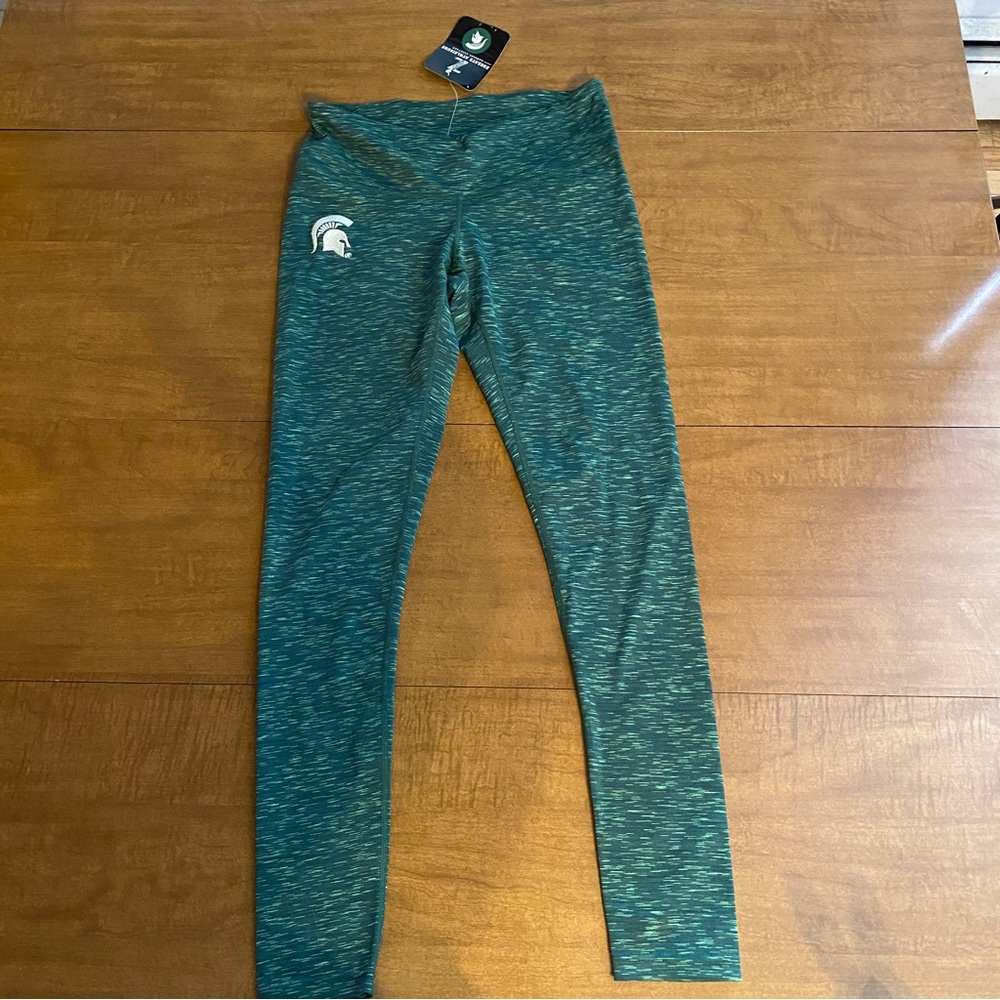 NWT Zoozatz Michigan State Leggings